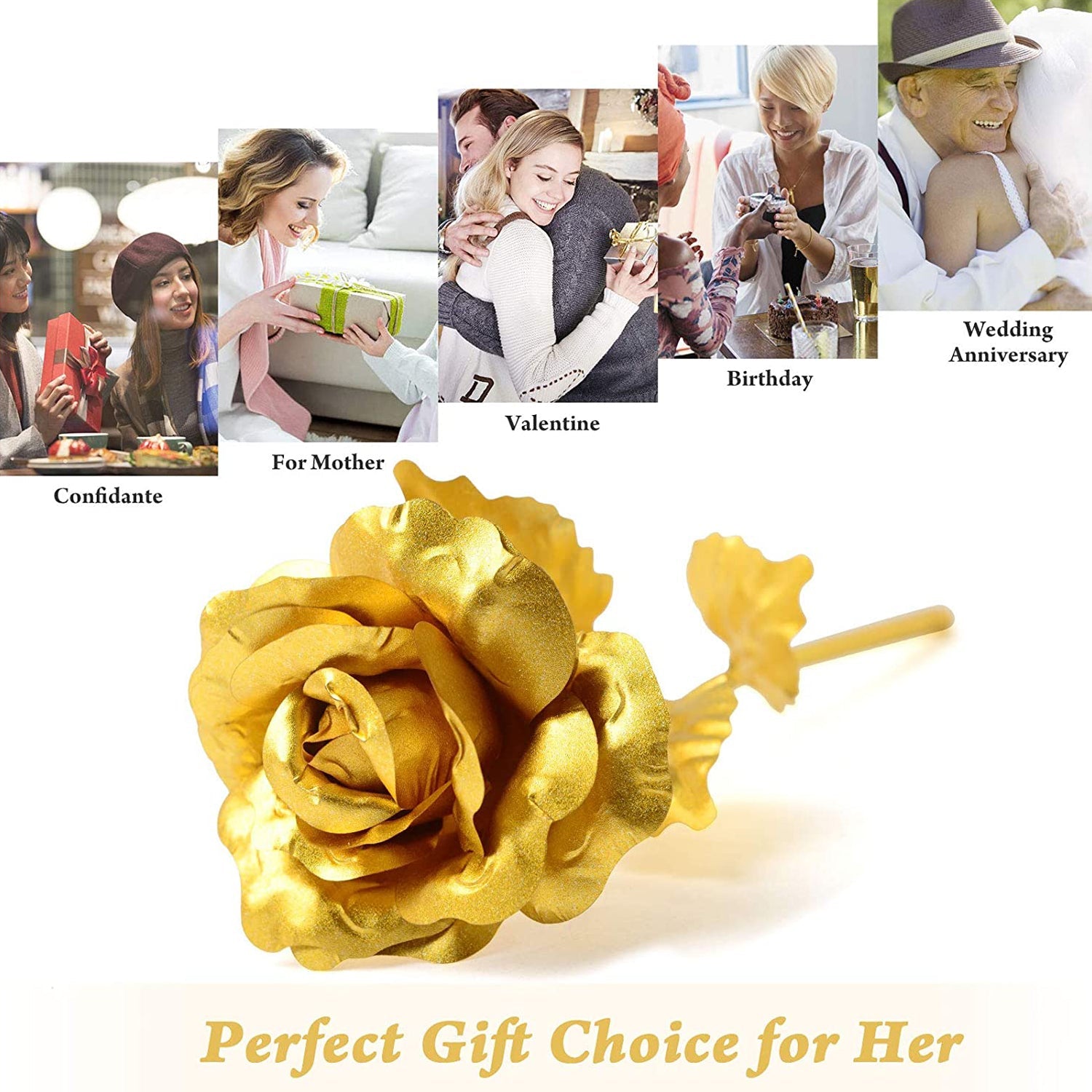 0879 B Golden Rose used in all kinds of places like household, offices, cafe's, etc. for decorating and to look good purposes and all. DeoDap 0879 B Golden Rose used in all kinds of places like household, offices, cafe's, etc. for decorating and to look good purposes and all. DeoDap